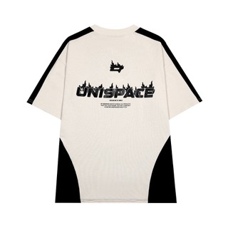 Áo thun unisex in chữ unispace cháy lửa đẹp đỉnh