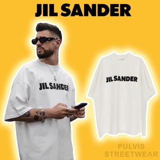 ⚡️[Best Quality] - Áo Tee Jil Sander Logo-Print Oversized T-shirt, Áo thun Oversize nam nữ