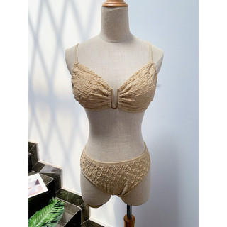 Bikini nâu trà phối khoen mẫu mới