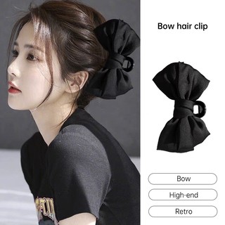 🌈patrackiy✨kẹp tóc đính nơ cỡ lớn dễ thương cho nữ