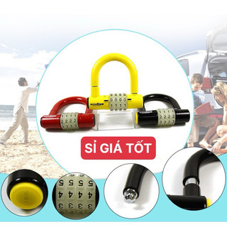 Ổ khoá chữ u schone germany dạ quang cao cấp