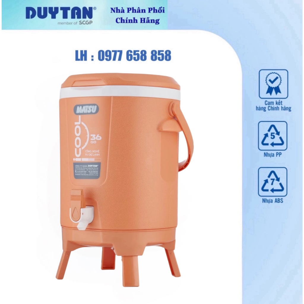 ✅HOT✅❤️Bình Đá Icool 14 lít - Giữ nhiệt cao cấp - Nhựa Duy Tân chính hãng | BigBuy360 - bigbuy360.vn