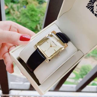 Đồng hồ nữ anne klein ak/2706chbk: black/gold