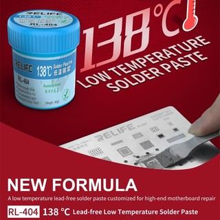 Chì Nhiệt Độ Thấp RL-404 138°C (40G) | LPK Thẩm Zin