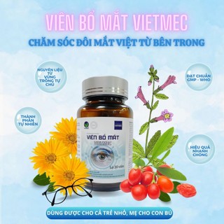 Viên uống chống mỏi mắt, tăng cường thị lực