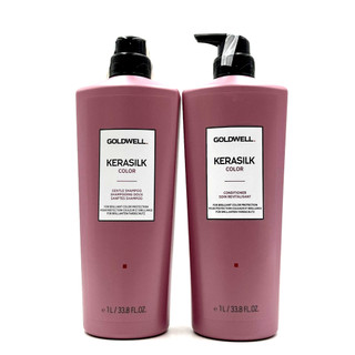 Dầu gội xả bảo vệ màu nhuộm Goldwell Kerasilk Color 1000mlx2