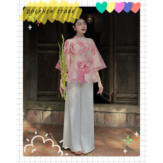 [DOLPHIN BIGSIZE] - Set đồ lam bigsize - Set pháp phục bigsize - Set đồ đi chùa bigsize