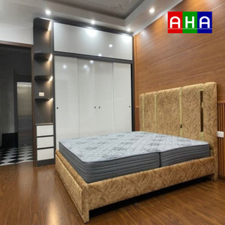 Đệm cao su tổng hợp hoạt tính cao cấp AHA thiết kế 4D Valentino bảo hành 12 năm