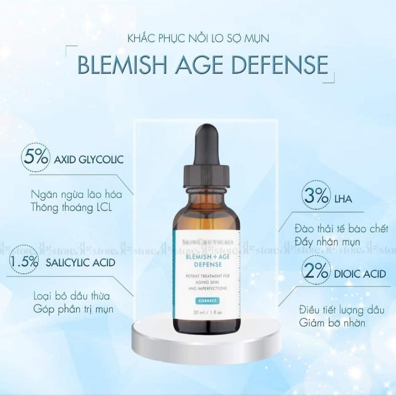 Tinh chất Skinceuticals Blemish Age Defense 30ml