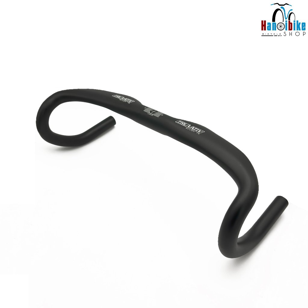 Ghi đông track nhôm bản dẹt cho fixed gear Truvativ