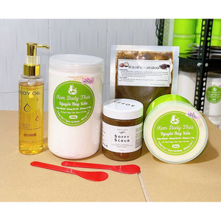 Combo kem nguyễn thúy kiều + body oil dưỡng ẩm da