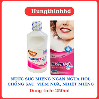 ✅[CHÍNH HÃNG]Nước súc miệng PedenTEX- Làm sạch họng, nhiệt miệng, viêm nứa, viêm nha chu.