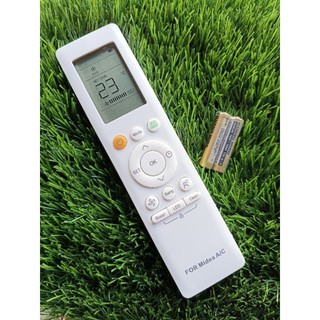 Remote điều khiển máy lạnh Midea tặng pin