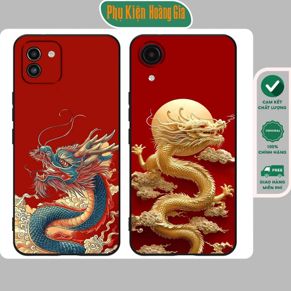 Ốp lưng Samsung A03 / Samsung A03 Core in hình rồng đa dạng mẫu mã.
