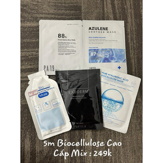 Set mặt nạ Biocellulose Cao Cấp 5m mix