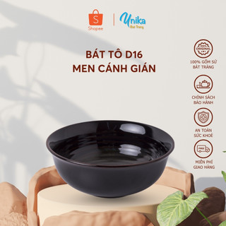 Bát Tô Men Cánh Gián D16 - Gốm Sứ Cao Cấp Bát Tràng