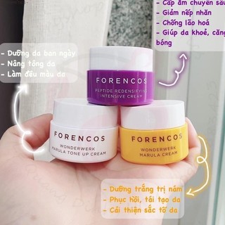 Mini kem trắng dưỡng da Forencos 10ml