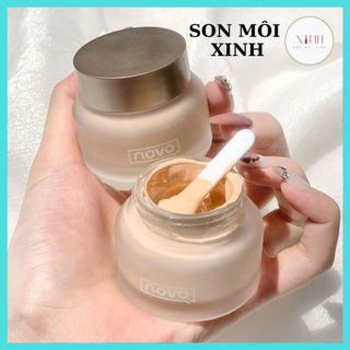 Kem Nền Che Khuyết Điểm NOVO 2in1 Dưỡng Ẩm Kiềm Dầu Chống Thấm Nước Chính hãng
