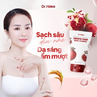 Sữa Rửa Mặt Bọt Mịn Lựu Đỏ Mầm Gạo Dr Halee Full size