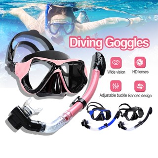 Bộ Kính Lặn Ống Thở Mắt Kính Cường Lực,Mặt Nạ Lặn Kèm Ống Thở Lặn Biển Ngăn Nước Chính Hãng POPO Cao Cấp