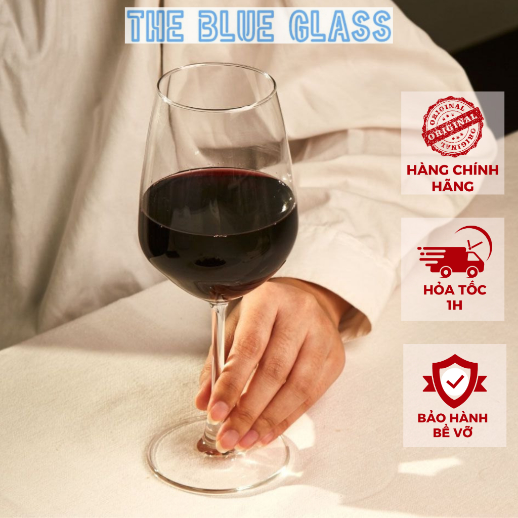 Ly Uống Rượu Vang Đỏ Thủy Tinh Thái Lan Cao Cấp Ocean Vino Red Wine 470ml Chính Hãng - 530R16
