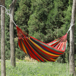 Võng du lịch dã ngoại đan canvas 280x80cm - võng camping dã ngoại