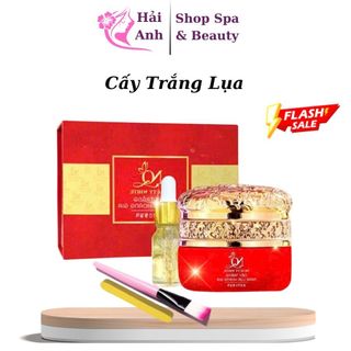 Cấy Trắng Lụa, Cấy Trắng Mask Lụa Hoàng Gia Cấy Trắng Da Se Khít Lỗ Chân Lông Mờ Thâm Nám Dành Cho Cá Nhân Spa