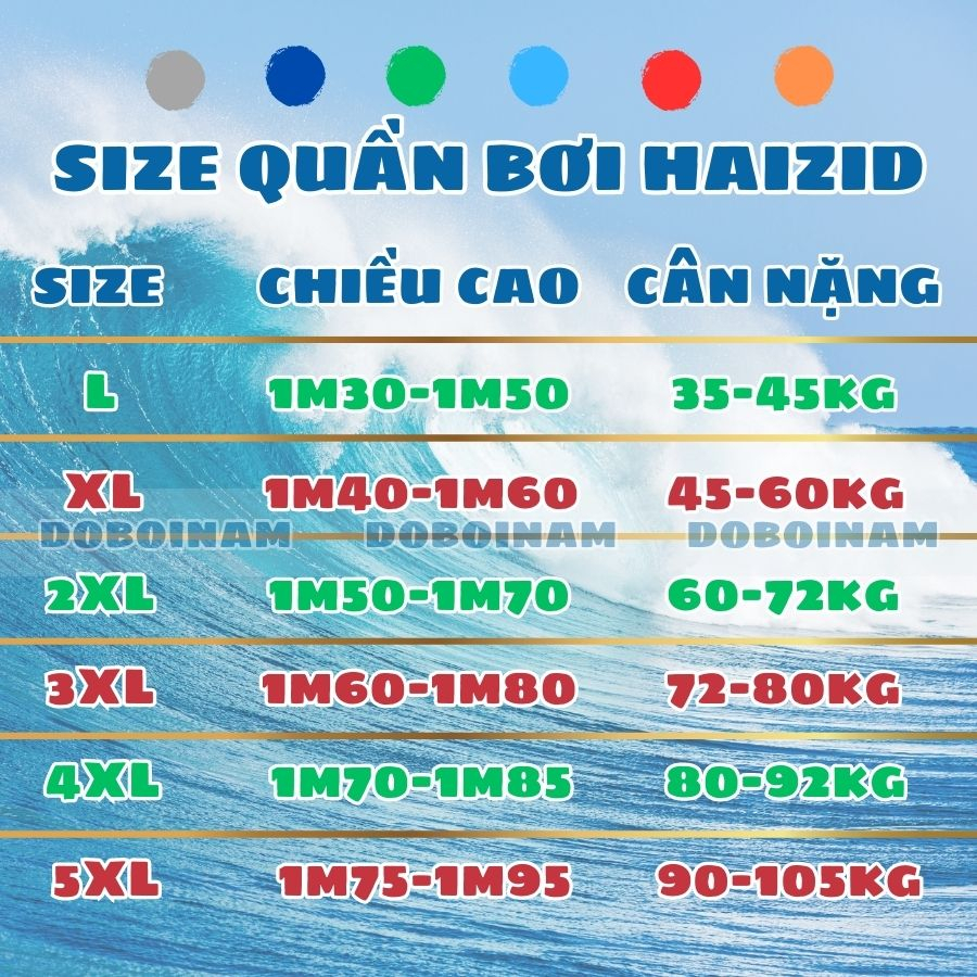 Quần bơi nam short vải dày co giãn 4 chiều thoải mái hoạt động tặng mũ bơi | BigBuy360 - bigbuy360.vn