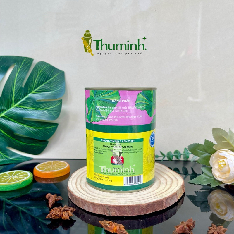 Hạt Sen Nước Đường NIF- 560g