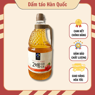 Dấm táo hàn quốc 1.8l