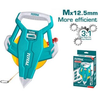 100mx12.5mm thước dây sợi thủy tinh total tmtf131006