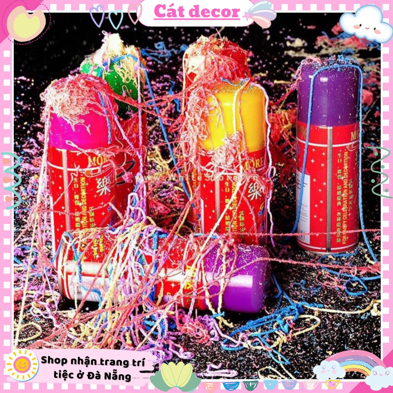Bình xịt dây - Sinh nhật/chào mừng/party