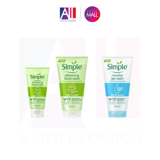 [TOP 1 SHOPEE] Sữa rửa mặt Simple Refreshing/Micellar Facial Gel Wash (Bill Anh)