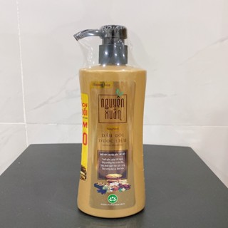 Dầu gội dược liệu Nguyên Xuân Phù Hợp Cho Tóc Dầu, Tóc Bết 350ml ( Mầu Vàng )