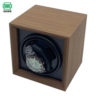 Hộp đựng đồng hồ cơ 1 xoay saike s111 vỏ gỗ