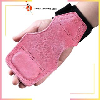 Găng tay deadlift da bò, bao tay strap weigtlifting, găng tay tập gym