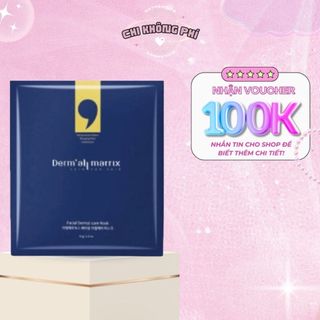 Mặt nạ derm all matrix xanh