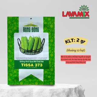 Hạt giống Khổ Qua Mỡ Trái Dài Rado 373 (2g~10 hạt) hiệu Rạng Đông trồng quanh năm | Green House