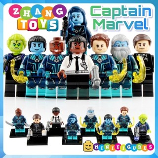 Đồ chơi Xếp hình bộ sưu tập Star-Force gồm Skrull - Skrull - Nick Fury - Phil Coulson Minifigures Xinh X0250