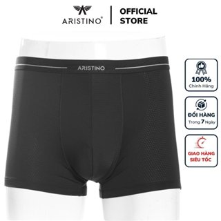 Quần lót lưới nam boxer Aristino ABX072 sịp đùi xì chất vải mềm mại thông hơi thoáng mát cao cấp chính hãng