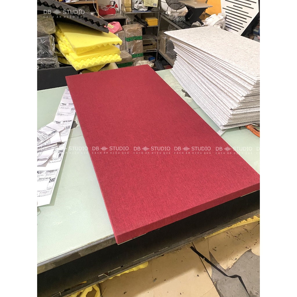 Tấm Tiêu Âm Bọc Vải - Acoustic Panel  120x60cm (dày 5cm)