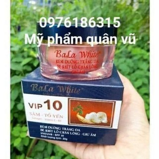 Kem bala white vip 10