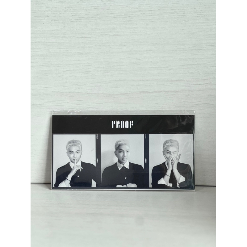 GOODS BTS CHÍNH HÃNG OFFICIAL - STRIP RM NAMJOON BTS ALBUM PROOF POB