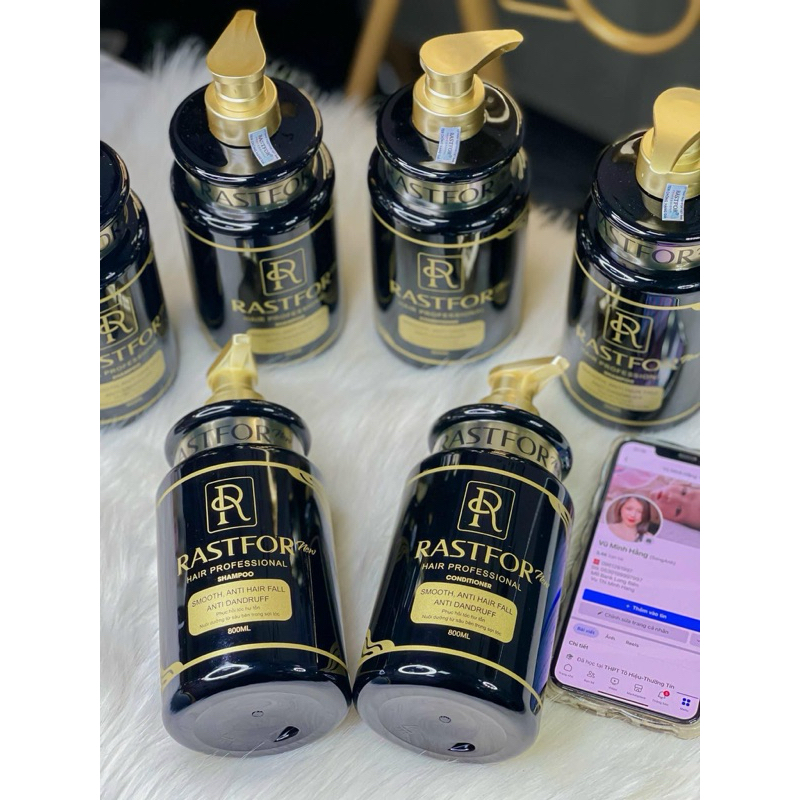 Cặp Dầu Gội Xả RASTFOR