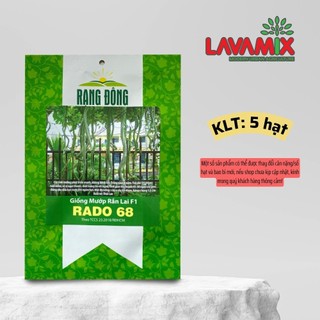 Hạt giống Mướp Rắn Lai F1 Rado 68 (5 hạt) hiệu Rạng Đông dễ chăm sóc, chịu nhiệt tốt | Green House