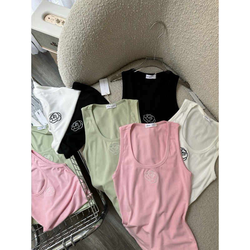 ONONTREND - Thun balo thêu logo hoa hồng
