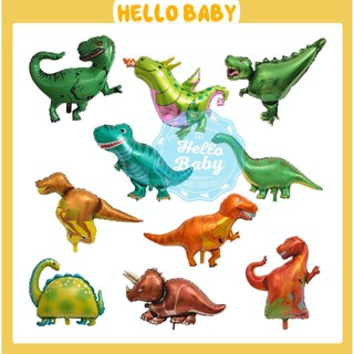 Bóng hình khủng long - cây dừa trang trí sinh nhật cho bé (Size Bé)