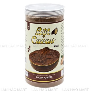 Bột ca cao 100% nguyên chất hộp 500g