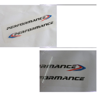 Bộ 2 tem dán gương chiếu hậu ô tô Performance 05