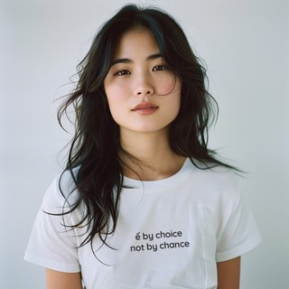 Áo thun ngắn tay unisex Chodole cho cả nam và nữ, chất liệu vải cotton in cotton 100% im chữ ế by choice, not by chance.